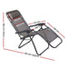 Gardeon Zero Gravity Chair 2pc Reclining Outdoor Sun Lounge