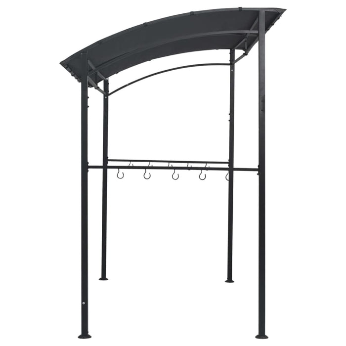 Bbq Gazebo 215x150x220 Cm Anthracite Steel Anlbt