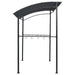 Bbq Gazebo 215x150x220 Cm Anthracite Steel Anlbt