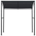 Bbq Gazebo 215x150x220 Cm Anthracite Steel Anlbt
