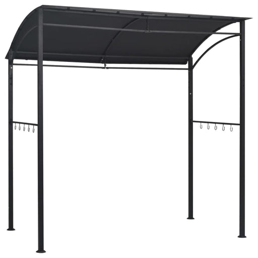 Bbq Gazebo 215x150x220 Cm Anthracite Steel Anlbt