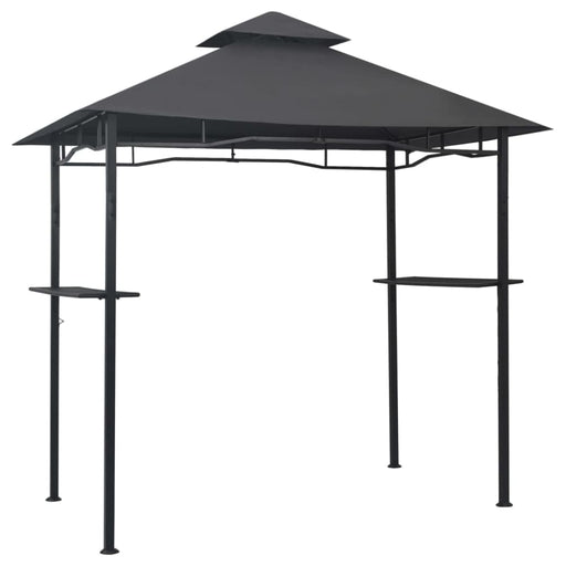 Bbq Gazebo 240x150x255 Cm Anthracite Steel Anlbx