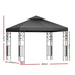 Gazebo 3x3m Party Marquee Outdoor Wedding Event Tent Iron