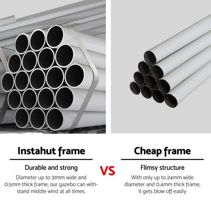 Gazebo 3x9 Wedding Party Marquee Tent Outdoor Event Camping