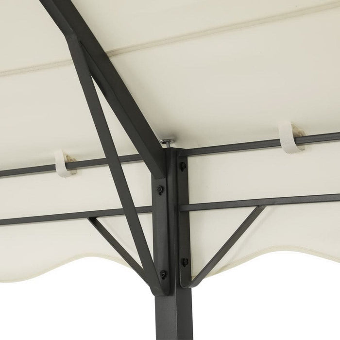 Gazebo 4x3m Party Marquee Outdoor Wedding Event Tent Iron