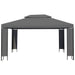 Gazebo Anthracite 300x400 Cm Aaipa