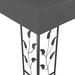 Gazebo 3x3 m Anthracite Aikal