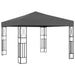 Gazebo 3x3 m Anthracite Fabric Anbbl