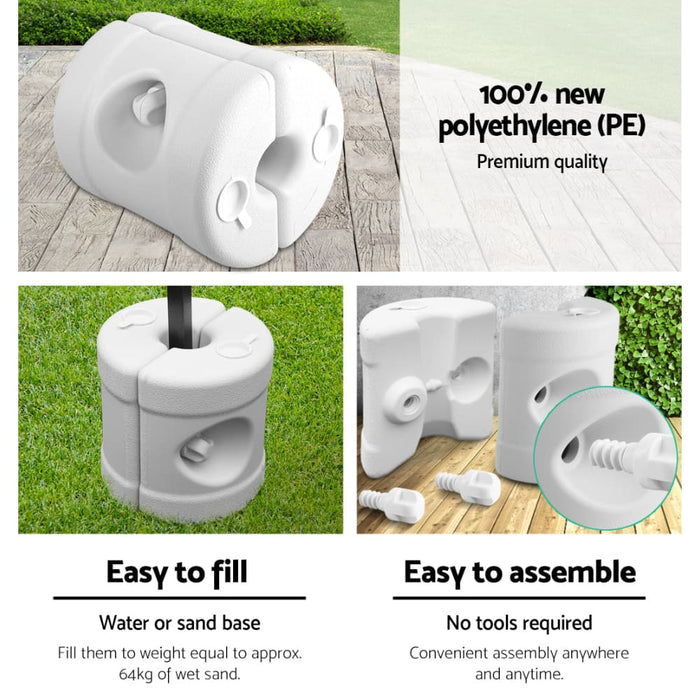 Gazebo Pop Up Marquee 3x6 Outdoor Wedding Gazebos Base Pod