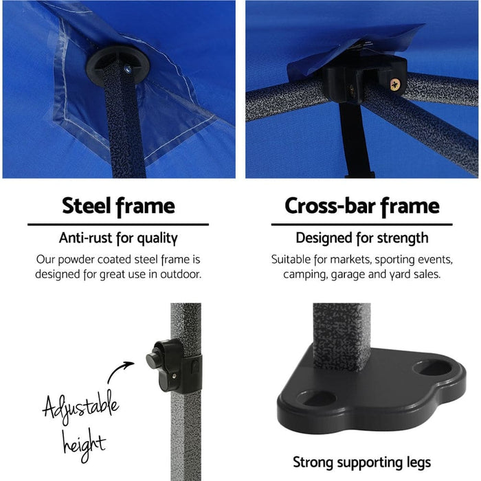 Gazebo Pop Up Marquee 3x3 Outdoor Wedding Gazebos Base Pod