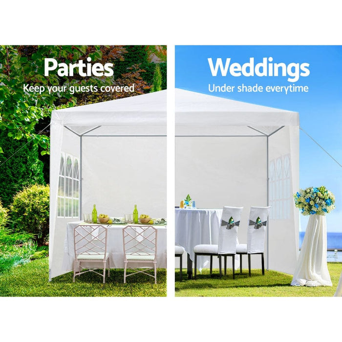 Gazebo 3x3 Outdoor Marquee Gazebos Wedding Party Camping