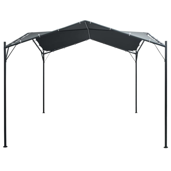 Gazebo Pavilion Tent Canopy 3x3 m Steel Anthracite Aiklx
