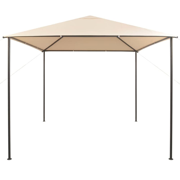 Gazebo Pavilion Tent Canopy 3x3 m Steel Beige Atoix
