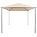 Gazebo Pavilion Tent Canopy 3x3 m Steel Beige Atoix