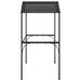 Bbq Gazebo With Side Shelves Anthracite 220x115x230 Cm Steel