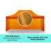 Gazebo Tent Marquee 3x4.5m Popup Outdoor Wallaroo Orange
