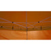 Gazebo Tent Marquee 3x3 Popup Outdoor Wallaroo - Orange