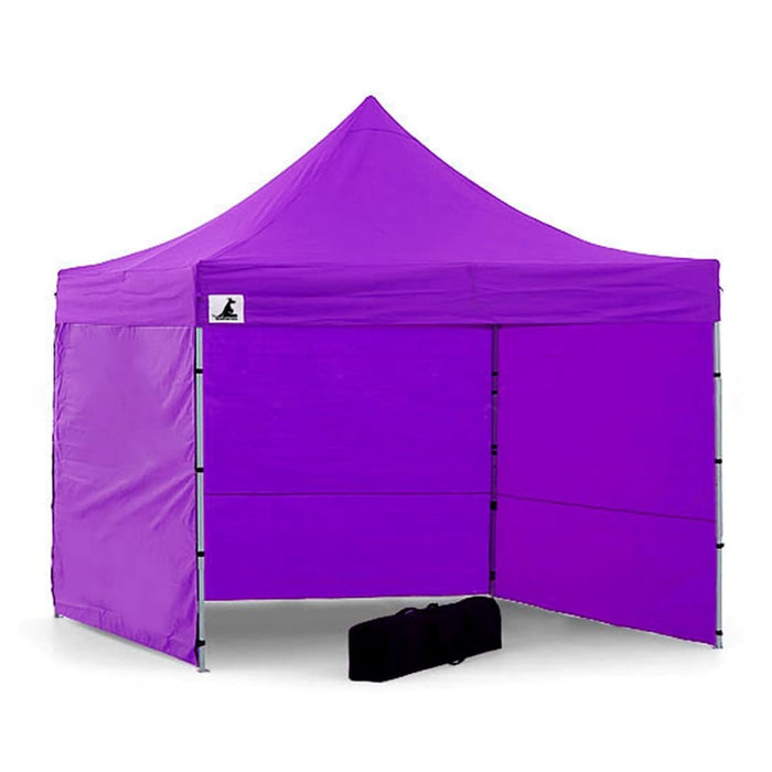Gazebo Tent Marquee 3x3 Popup Outdoor Wallaroo - Purple