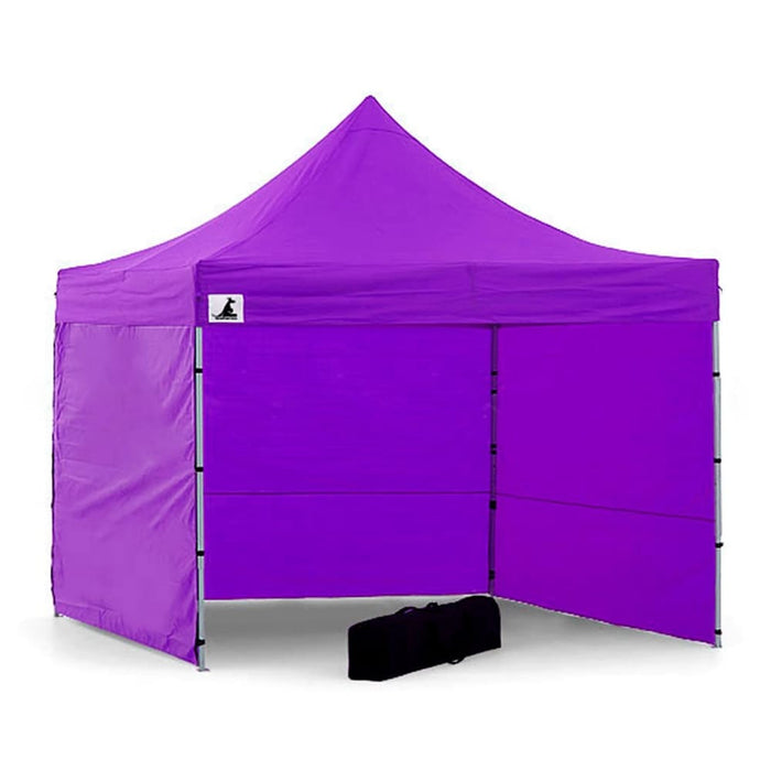 Gazebo Tent Marquee 3x3 Popup Outdoor Wallaroo- Purple