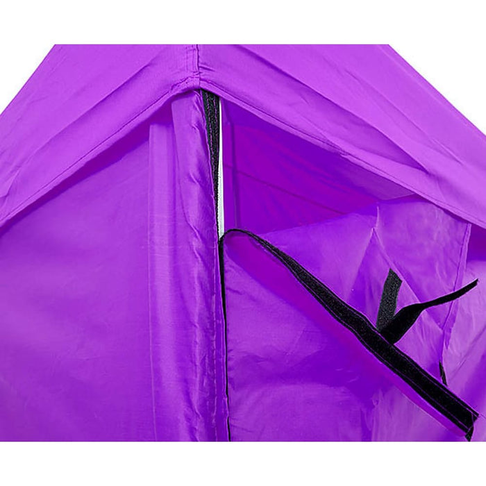 Gazebo Tent Marquee 3x3 Popup Outdoor Wallaroo - Purple