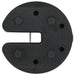 Gazebo Weight Plates 4 Pcs Black 220x30 Mm Concrete Apxob