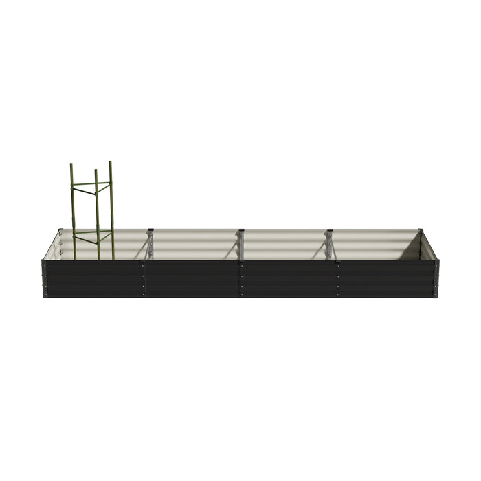 4X Garden Bed 150X90X30Cm Planter Stand Box Raised Container Galvanise