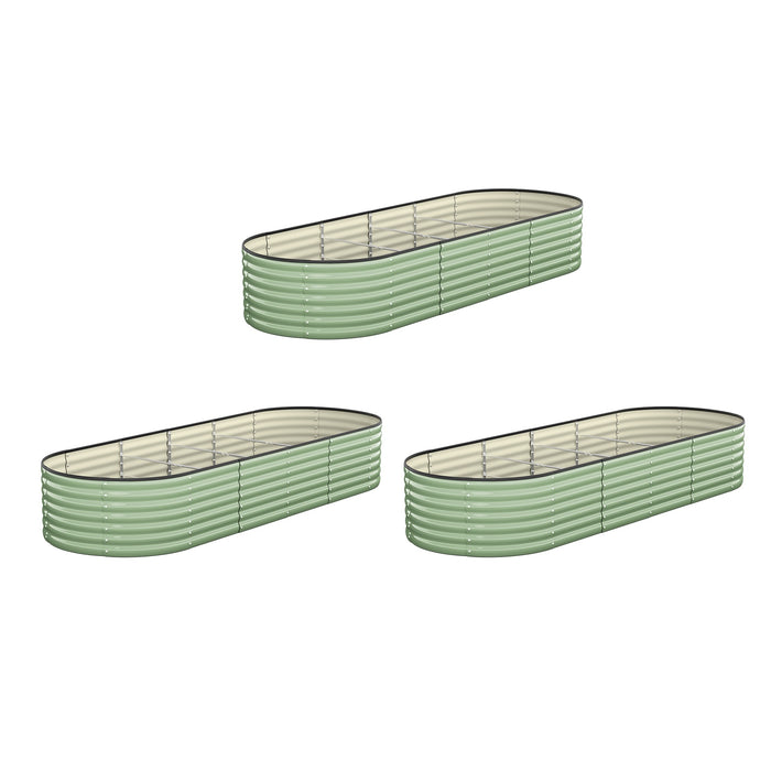 Garden Bed 240X80X56Cm Planter Box Raised Container Green