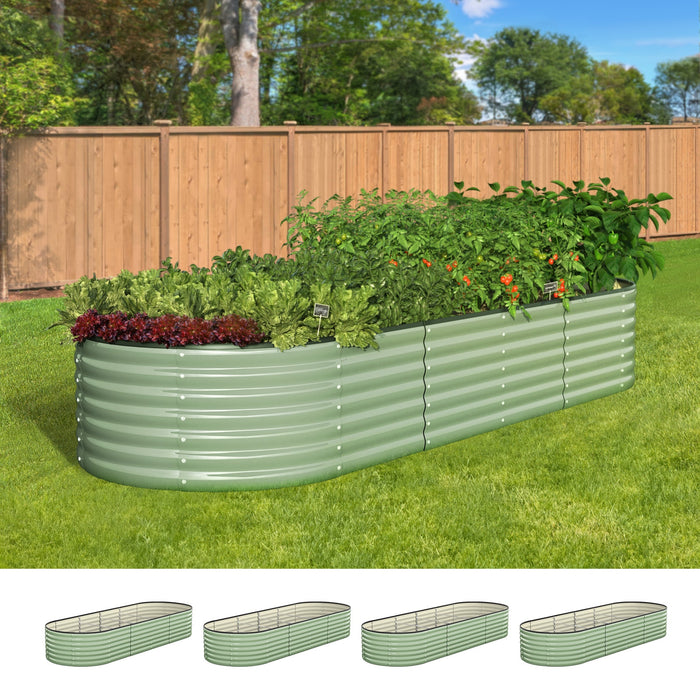 Garden Bed 240X80X56Cm Planter Box Raised Container Green