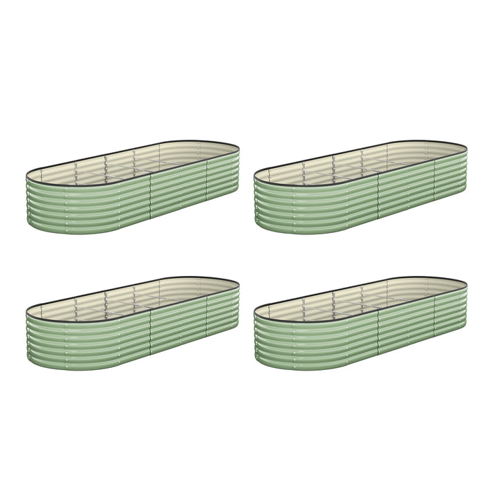 Garden Bed 240X80X56Cm Planter Box Raised Container Green