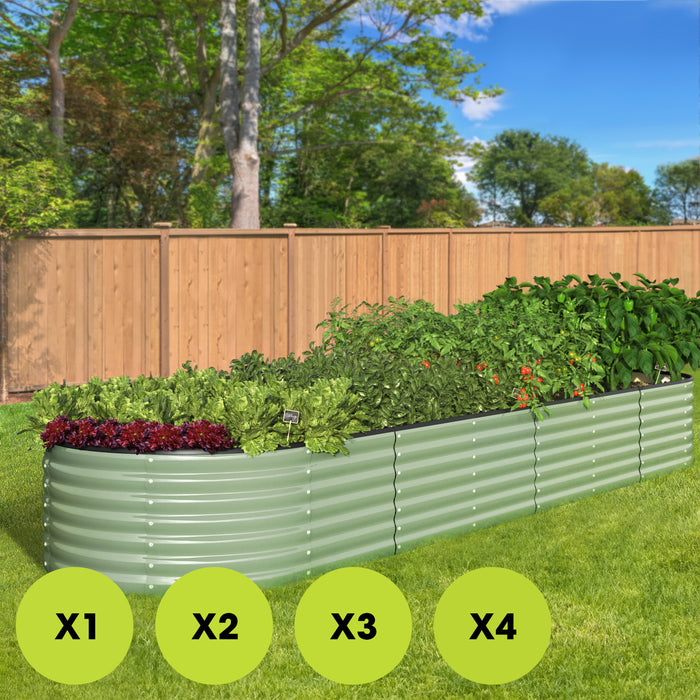 Garden Bed 320X80X56Cm Planter Box Raised Container Green