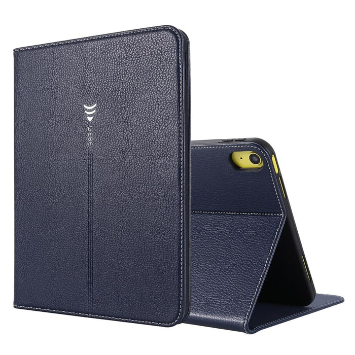 Gebei Silk Texture Flip Tablet Leather Case For Ipad 10th