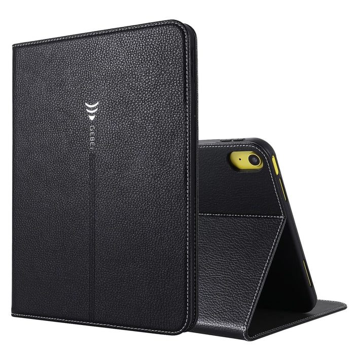 Gebei Silk Texture Flip Tablet Leather Case For Ipad 10th