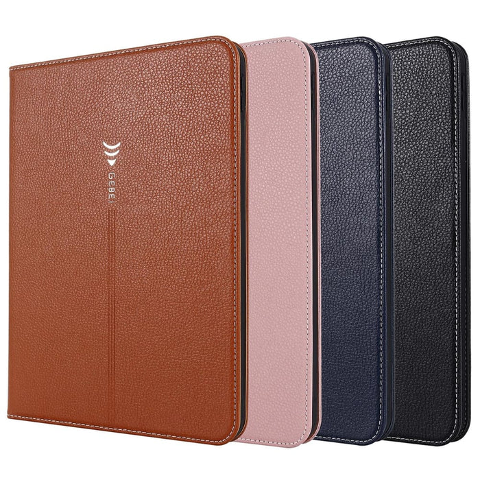 Gebei Silk Texture Flip Tablet Leather Case For Ipad 10th