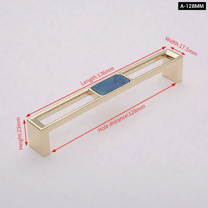 Gemstone Cabinet Handle For Furniture And Kitchen Cupboards