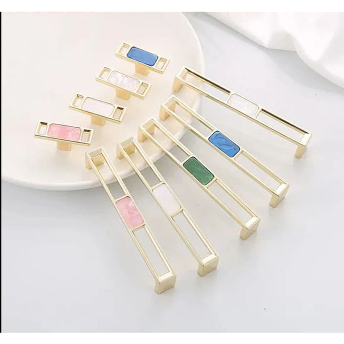 Gemstone Cabinet Handle For Furniture And Kitchen Cupboards