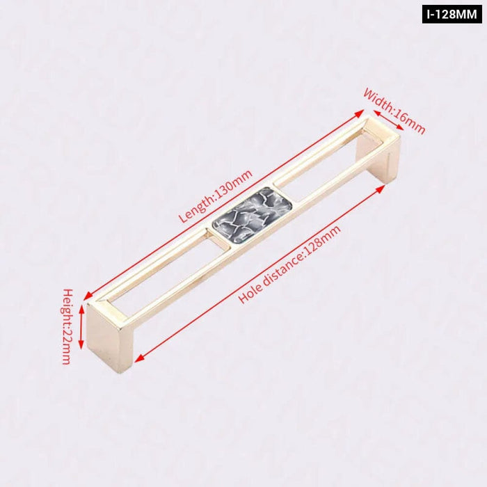 Gemstone Cabinet Handle For Furniture And Kitchen Cupboards