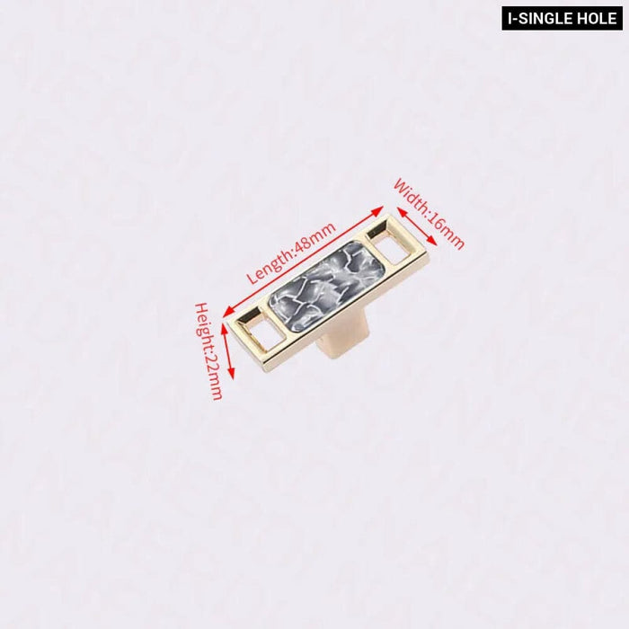 Gemstone Cabinet Handle For Furniture And Kitchen Cupboards