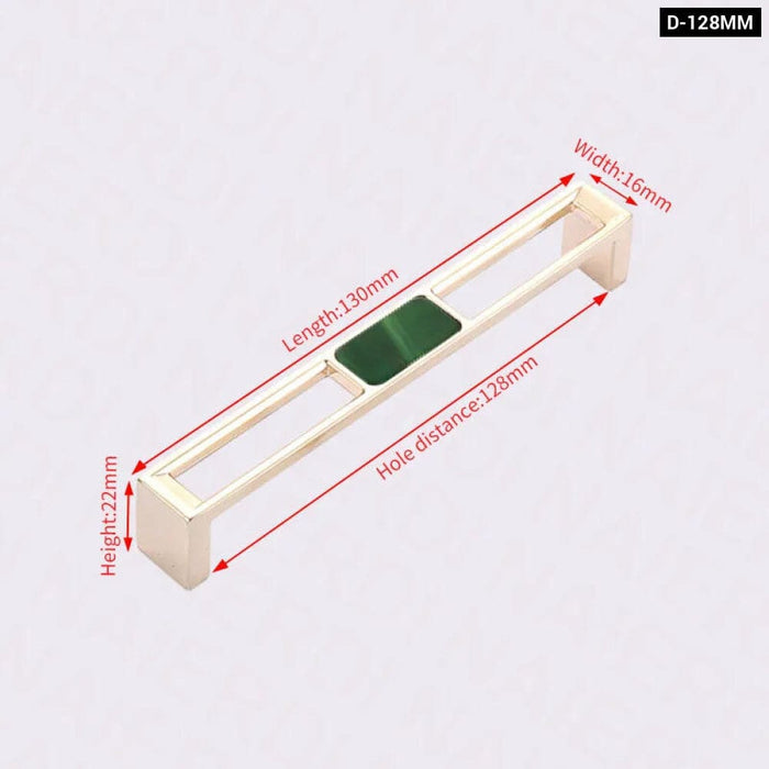 Gemstone Cabinet Handle For Furniture And Kitchen Cupboards