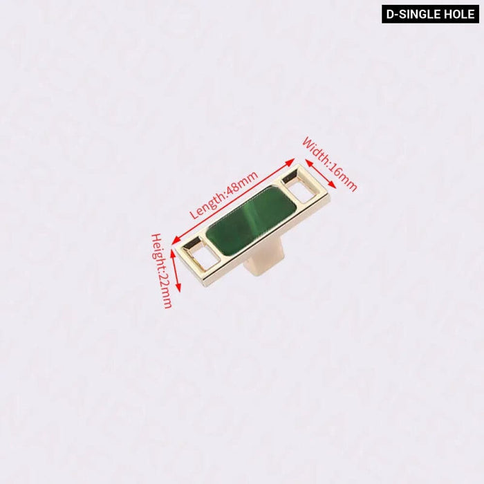 Gemstone Cabinet Handle For Furniture And Kitchen Cupboards