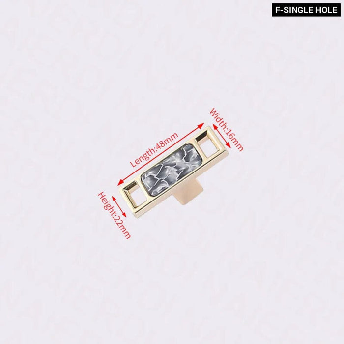 Gemstone Cabinet Handle For Furniture And Kitchen Cupboards