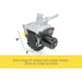 Gen2 12v Electric Motorised Jockey Wheel Mini Mover - 550w