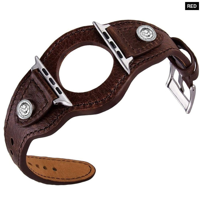 Genuine Leather Retro Strap for Apple Watch
