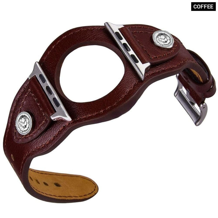 Genuine Leather Retro Strap for Apple Watch