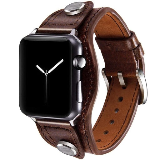 Genuine Leather Retro Strap For Apple Watch