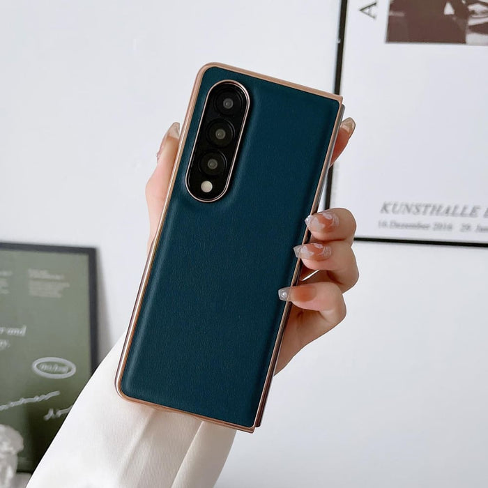 Genuine Leather Xiaoya Series Nano Plating Phone Case