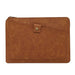 Genuine Leather Zipper Laptop Tablet Bag For Macbook