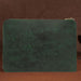 Genuine Leather Zipper Laptop Tablet Bag For Macbook