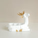 Geometric Deer Storage Box Statues for Home Office