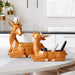 Geometric Deer Storage Box Statues for Home Office