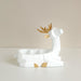 Geometric Deer Storage Box Statues for Home Office